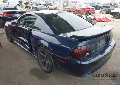 2002 Ford Mustang Gt из США, поврежденный, VIN 1FAFP42X92F120022